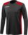 Sportshirt lange mouw, Macron Sirius LS, Zwart/Rood, maat M