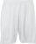 Sportshort/Korte sportbroek/Voetbalbroek kort, wit, Macron, maat 3XS