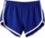 Stijlvolle Dames Sport Broekje / Short | Hardloop / Fitness Broek | Blauw – S