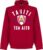 Tahiti Established Hooded Sweater – Rood – M