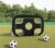 The Living Store Voetbaldoelnet – Trainingsnet 120 x 80 x 80 cm – Duurzaam polyester