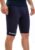 Thermoshort/slidingbroekje Navy Blauw,, Givova P004, maat L/XL, geborduurd logo