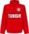 Tunesië Team Hoodie – Rood – Kinderen – 116