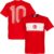 Turkije Banner 10 T-Shirt – Rood – L