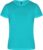 Turqoise kinder unisex sportshirt korte mouwen Camimera merk Roly 12 jaar 146-152