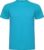 Turqoise unisex sportshirt korte mouwen MonteCarlo merk Roly maat XXL