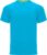 Turquoise sportshirt unisex ‘Monaco’ merk Roly maat M