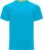 Turquoise sportshirt unisex ‘Monaco’ merk Roly maat M