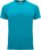 Turquoise unisex sportshirt korte mouwen Bahrain merk Roly maat M