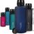 UberBottle drinkflessen, softTouch + zeef, 2 liter, BPA-vrij, bidons voor sport, fitness, gym, outdoor, wandelen, grote sportflessen van Tritan, licht, overdag