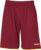 Uhlsport Club Short Heren – Bordeaux / Fluogeel | Maat: L