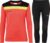 Uhlsport Offense 23 Goalkeeper Set Junior Dynamic Oranje-Zwart-Fluo Geel Maat 116