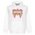 Ultimate Warrior Face Paint Hoodie – Wit – M