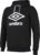 Umbro Large Logo Hoodie Met Halve Rits Zwart XS Man