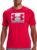 Under Armour Boxed Sportstyle SS Heren Sportshirt – Maat M – Red/Steel