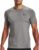 Under Armour HeatGear Sportshirt – Maat L – Mannen – grijs – zwart