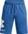 Under Armour Rival Fleece Big Logo Shorts 1357118-474, Mannen, Blauw, Shorts, maat: S