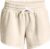 Under Armour Rival Fleece Short 1369858-783, Vrouwen, Beige, Shorts, maat: M