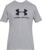 Under Armour Sportstyle Logo Tee 1329590-036, Mannen, Grijs, T-shirt, maat: M