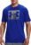 Under Armour UA BOXED SPORTSTYLE SS Heren Sportshirt – Blauw – Maat L