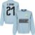 Uruguay Cavani 21 Team Sweater – Licht Blauw – M