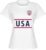 USA Team Dames T-Shirt – Wit – S