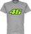 Valentino Rossi 46 T-Shirt – Grijs – M