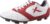 VectorX_Armour Football Boots for Men & Boys (White/Maroon, Size-EU 39/UK 5/US 6) Material: EVA, Faux Leather | Enhanced Stability | Supportive for ball control | Secure…