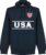 Verenigde Staten Team Hoodie – Navy – 3XL