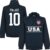 Verenigde Staten Team Pulisic 10 Hoodie – Navy – 3XL