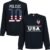 Verenigde Staten Team Pulisic 10 (Independence Day) Sweater – Navy – M