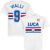 Viallia 9 Retro Away Team T-Shirt – Wit – XL