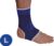 Voetbandage voor Heren | Compressiekousen Enkelbandage Maat L | Ideaal voor EHBO, Sport en Meer |Blauw – 9,5 x 22,5 x 25,5 cm