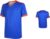 VSK Fly Voetbalshirt Blanco Blauw-Oranje-S