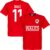 Wales Bale 11 Team T-Shirt – XL