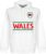 Wales Reliëf Team Hoodie – Wit – L