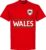 Wales Reliëf Team T-Shirt – Rood – S