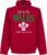 Wales Rugby Hooded Sweater – Rood – M