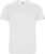 Wit unisex ECO sportshirt korte mouwen ‘Imola’ merk Roly maat M