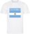 WK – Argentinie – Argentina – T-shirt Wit – Voetbalshirt – Maat: 134/140 (M) – 9 – 10 jaar – Landen shirts