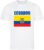 WK – Ecuador – T-shirt Wit – Voetbalshirt – Maat: 158/164 (XL) – 12 – 13 jaar – Landen shirts