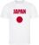 WK – Japan – 日本 – T-shirt Wit – Voetbalshirt – Maat: 134/140 (M) – 9 – 10 jaar – Landen shirts