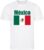 WK – Mexico – México – T-shirt Wit – Voetbalshirt – Maat: 134/140 (M) – 9 – 10 jaar – Landen shirts