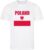 WK – Polen – Poland – Polska – T-shirt Wit – Voetbalshirt – Maat: 158/164 (XL) – 12 – 13 jaar – Landen shirts