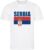 WK – Servië – Serbia – Србија – T-shirt Wit – Voetbalshirt – Maat: 134/140 (M) – 9 – 10 jaar – Landen shirts