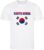 WK – South Korea – 대한민국 – T-shirt Wit – Voetbalshirt – Maat: 122/128 (S) – 7 – 8 jaar – Landen shirts