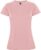 Zacht Roze dames sportshirt korte mouwen MonteCarlo merk Roly maat L