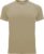 Zandkleurig unisex sportshirt korte mouwen Bahrain merk Roly maat M