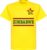 Zimbabwe Team T-Shirt – Geel – XS