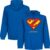 Zlatan Superman Hooded Sweater – Blauw – Kinderen – 104